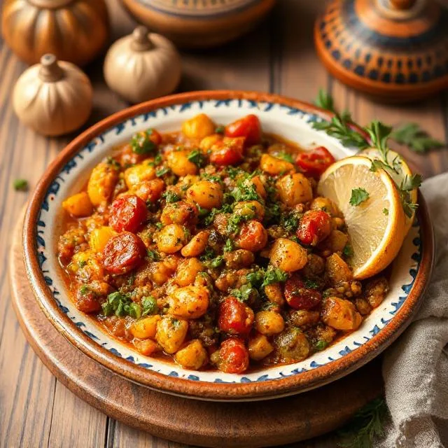 Home 4 Tajine de légumes marocaine
